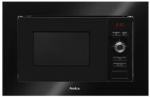 Amica AMMB20E1GB микроволновая печь Встроенный Микроволновая печь с грилем 20 L 800 W Черный