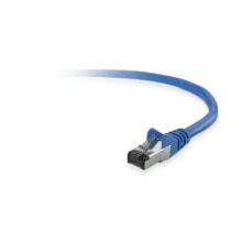 Кабели и разъемы для аудио- и видеотехники Belkin STP CAT6 0.5 m сетевой кабель 0,5 m U/FTP (STP) Синий A3L980B50CML-HS