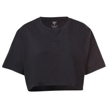 REEBOK Studio Cropped Short Sleeve T-Shirt