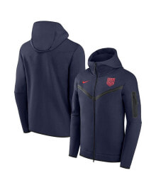 Nike men's Navy USMNT Tech Fleece Full-Zip Hoodie Jacket