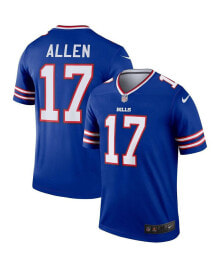 Nike men's Josh Allen Red Buffalo Bills Color Rush Legend Jersey