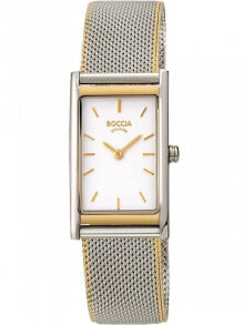 Женские часы с минеральным стеклом Boccia 3304-02 ladies watch titanium 20mm 5ATM