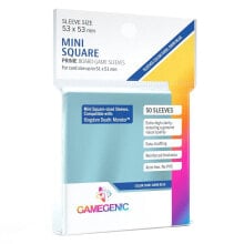 GAMEGENIC Card Sleeves Prime Mini Square-Sized 53X53 mm 50 Units
