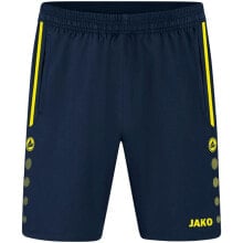 Купить мужские спортивные шорты External: External Jako Short Allround 6289 Marine/neongelb M