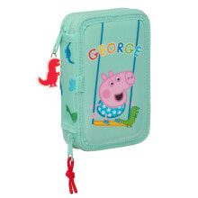 SAFTA Double Filling George Pencil Case 28 units