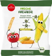 Купить детское питание FRECHE FREUNDE: Kindersnack Knusper-Sticks Dreierlei Gemüse, ab 1 Jahr, 30 g