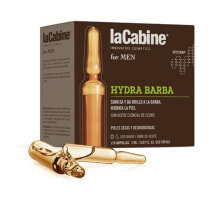 La Cabine For Men Hydra Barba Увлажняющие и смягчающие ампулы для блеска бороды 10 х 2 мл