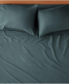 Pact organic Cotton Room Service Sateen Sheet Set - Full