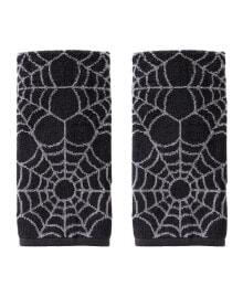 SKL Home spider Web Cotton 2 Piece Hand Towel Set