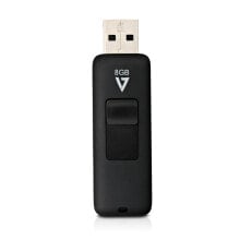 USB  флеш-накопители V7 VF28GAR-3E USB флеш накопитель 8 GB USB тип-A 2.0 Черный