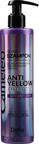 Anti-Gelb-Shampoo für blones, gebleichtes und graues Haar - Delia Cosmetics Cameleo Silver Shampoo