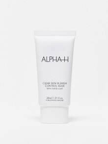 Alpha-H – Clear Skin Blemish Control – Maske mit weißem Ton, 30 ml