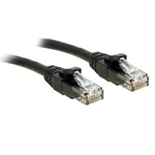 Кабели и разъемы для аудио- и видеотехники lindy 48084 сетевой кабель 20 m Cat6 U/UTP (UTP) Черный