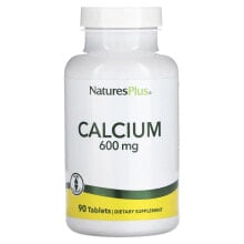 Кальций naturesPlus, Calcium, 600 mg, 90 Tablets