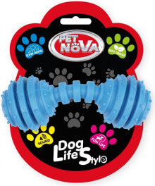 Игрушка для собак Pet Nova TPR Dumbbell Blue 12cm