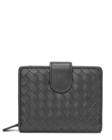 Tiffany & Fred Paris Woven Leather Wallet Women's купить в интернет-магазине