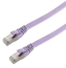 Кабели и разъемы для аудио- и видеотехники shiverpeaks BS75513-SLV сетевой кабель 3 m Cat7 U/FTP (STP) Фиолетовый
