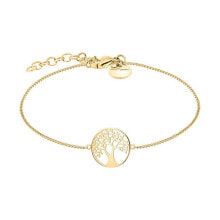 Elegant gilded bracelet Tree of Life TJ-0093-B-21