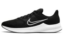 Nike Downshifter 11 防滑透气 低帮 跑步鞋 男款 黑白 / Обувь спортивная Nike Downshifter 11 для бега,