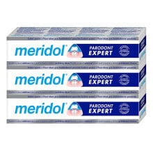 Meridol Parodont Expert Toothpaste Зубная паста против кровоточивости десен и пародонтита 3 x 75 мл