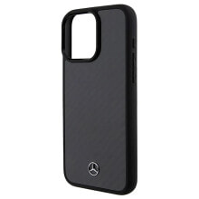 SOURCING Mercedes Mehcp15XRcabk iPhone 15 Pro Max 6.7 Carbon Fiber Dynamic phone case