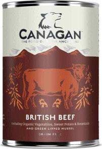 Canagan CANAGAN PIES pusz.400g BRITISH BEEF WOŁOWINA /6