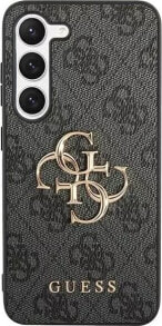 Guess Etui Guess GUHCS24M4GMGGR Samsung Galaxy S24+ Plus hardcase 4G Big Metal Logo czarny/black