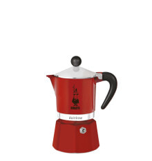 Turks, coffee makers and coffee grinders rainbow - 0.06 L - Aluminium - Thermoplastic - Red - 140 mm - 6.2 cm