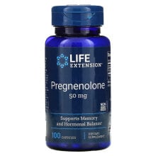 Pregnenolone, 100 mg, 100 Capsules