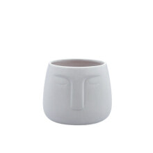 Planter Vinthera Moa Light grey Ceramic 10,5 x 10,5 cm