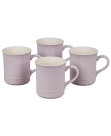 Le Creuset 14 oz. Stoneware Set of Four Coffee Mugs