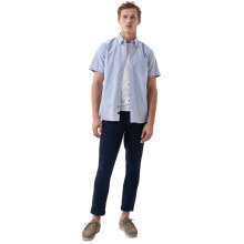 SALSA JEANS Oxford Slim Short Sleeve Shirt