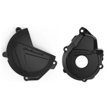 POLISPORT OFF ROAD Husqvarna FE 250/350 17-18 clutch&ignition cover protector