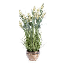 Купить искусственные растения для дома и улицы Homescapes: Kunstblumen Lavendel in brauner Topf