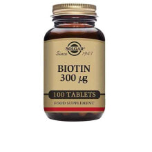Биотин solgar Biotin Биотин 300 мг 100 таблеток