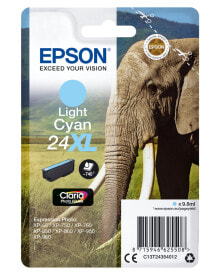 Картриджи для принтеров Epson Elephant C13T24354022 струйный картридж Подлинный Светло-голубой 1 шт