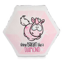 Купить детские товары для сна NICI: Подушка NICI Бриллиантовая Единорог Розовый Бриллиант