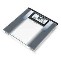 Sanitas SBG 21 - Electronic personal scale - 180 kg - Silver - kg/lb - Glass - Tap