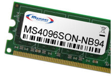 Модули памяти (RAM) Memory Solution MS4096SON-NB94 модуль памяти 4 GB