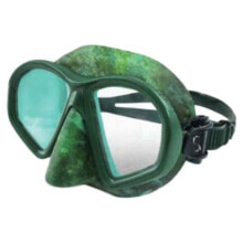 Masks and snorkels for scuba diving