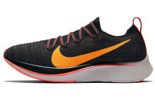 Nike Zoom Fly 1 Flyknit Black Orange Peel 编织休闲运动 低帮 跑步鞋 女款 黑橙 / Кроссовки Nike Zoom Fly 1 Flyknit Black Orange Peel AR4562-068