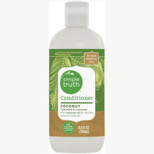 Бальзамы, ополаскиватели и кондиционеры для волос Simple Truth Coconut Oil Conditioner Увлажняющий и восстанавливающий кондиционер с кокосовым маслом  350 мл