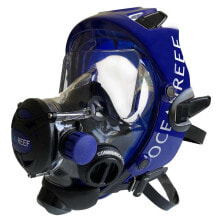 Masks and snorkels for scuba diving