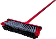 Brooms, scoops and floor brushes