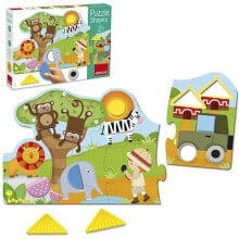 GOULA Puzzle Shapes Wood