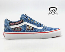 Купить синие мужские кроссовки Vans: NEW Vans Old Skool Cobra Kai Eagle Fang sneakers shoes Men's 7.5/ Women 9 Blue