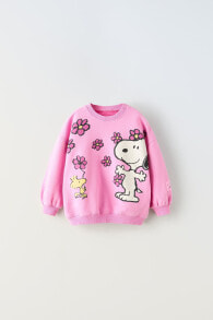 Snoopy peanuts™ floral sweatshirt
