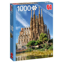 Детские развивающие пазлы Premium Collection Sagrada Familia View, Barcelona 1000 pcs Составная картинка-головоломка 1000 шт 18835