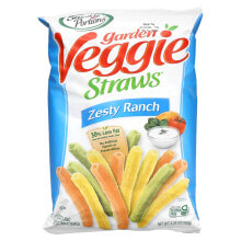 Garden Veggie Straws, Zesty Ranch, 4.25 oz (120 g)