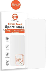 MOBILE ORIGIN Orange Screen Guard Spare Glass do iPhone 14 Pro Max